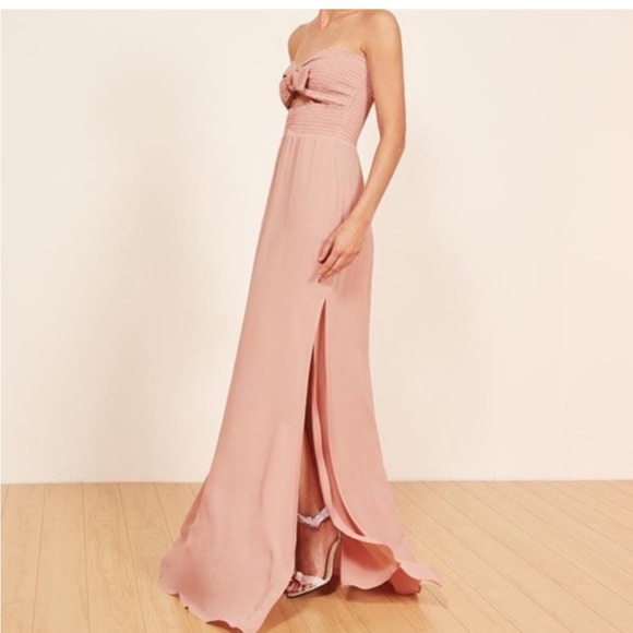 NWT strapless Reformation Dress - Picture 2 of 12